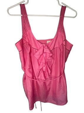 Postmark by Anthropologie Ladderlace Tank Silk Size 8